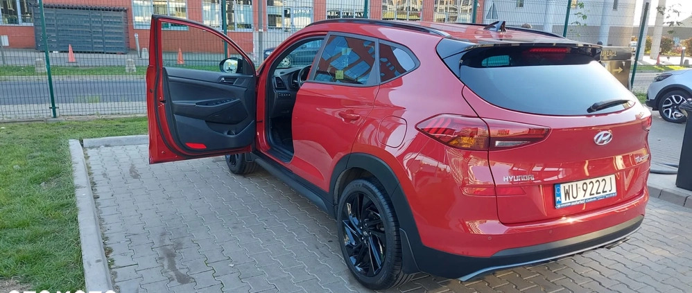 Hyundai Tucson cena 110000 przebieg: 35000, rok produkcji 2019 z Warszawa małe 254